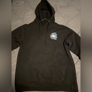 Anti social social club lighting hoodie